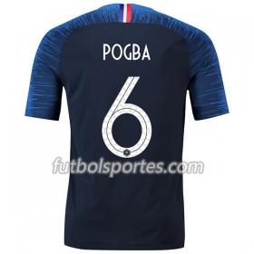 Camisetas Francia Pogba 6 Primera Equipacion Mundial 2018